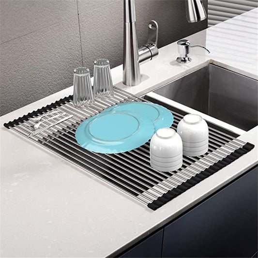 Roll-Up Sink Rack